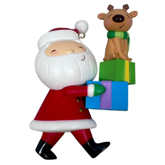 Hallmark Keepsake Holiday Parade Kringle & Kris Frosty Fun Decade Ornament Lot 3 - Picture 4 of 7